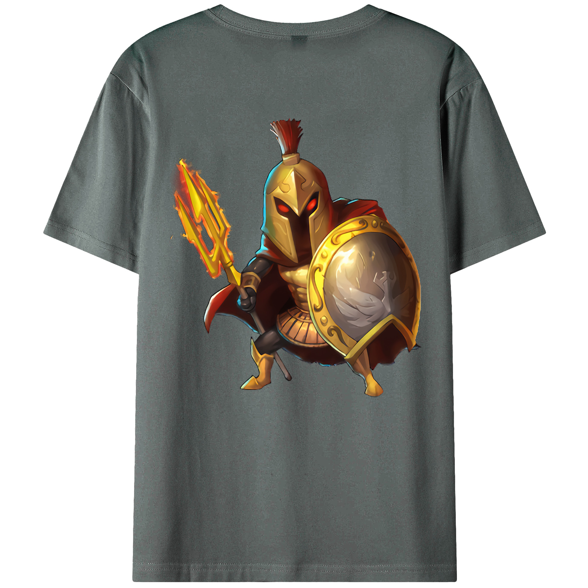 （画像用） リーグ・オブ・レジェンド League of Legends LOL 綿100％ メンズ半袖Tシャツ（バックプリント） 通気性